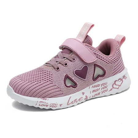 TJAZFJPA Toddler Boy Shoes Girls Flying Woven Sports Shoes Campus Leisure Light Soft Soled Shoes Kids Running Shoes Boys Sneakers for Boys