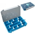thumbnail image 2 of Fishing Tackle Box Organizer with Storage Trays, 2 of 14