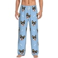 thumbnail image 2 of Lsque Corgi Dog Print Men's Pajama Pants, Lounge Pant - Comfortable Home Wear,Elastic Waistband, Stylish Design-Small, 2 of 9