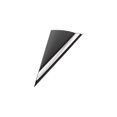 thumbnail image 3 of Moldura de esquina del pilar lateral derecho cromada para 2015-2019 86190-C1000 negro plateado, 3 of 5