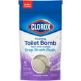 Clorox Foaming Toilet Bomb Toilet Bowl Cleaner, Bleach Free, Lavender