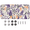 Multicolor 2, variant on ADECORIVY Lavender License Plate, Aluminum Decorative Novelty Vanity Tag with 4 Holes, Front Plate for Men Women Car Tag Accessories, 6 x 12 inch