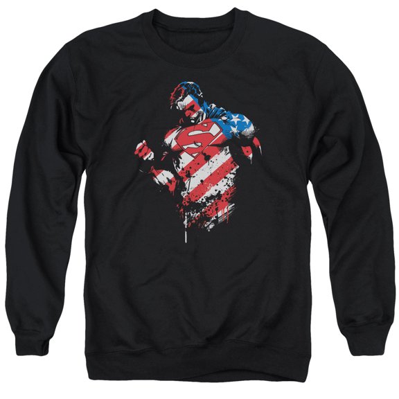 Superman - The American Way - Crewneck Sweatshirt - Large