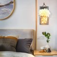 thumbnail image 2 of Apliques de pared Mason Jar con mando a distancia, decoración de pared de dormitorio rústico, temporizador, flores artificiales, funciona con pilas, luces colgantes con tira LED para decoración de granja (juego de 2) esquí esquí Gafas de esquí, 2 of 4