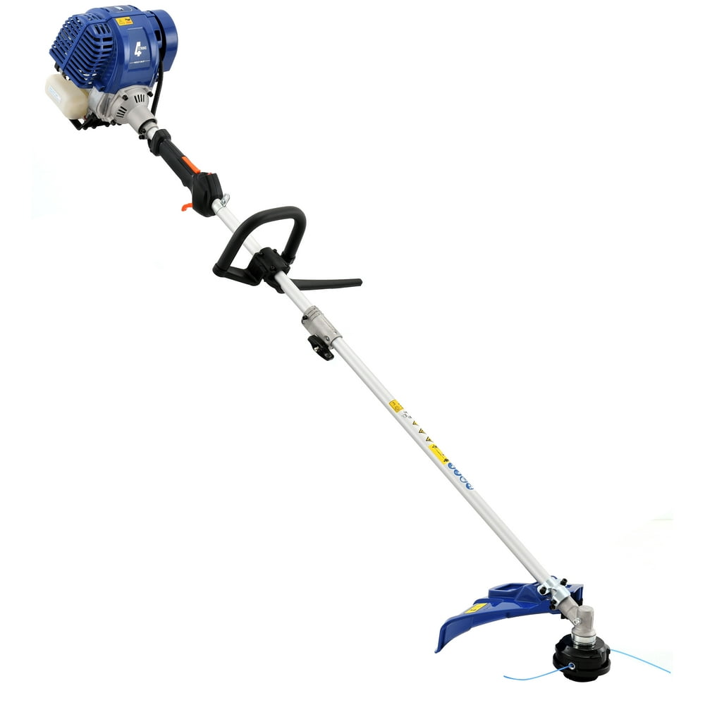 Badger 31cc Gas 4Cycle 2in1 Straight Shaft Grass Trimmer with Brush