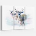 thumbnail image 1 of Designart - Beautiful Deer With Big Horns - Animal Canvas Art Print, 1 of 1