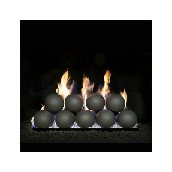 Real Fyre 5" Epic Black Fyre Spheres - 4 Pieces