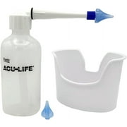 Acu-Life Ear Care Ear Irrigator for Ear Wax Removal and Basin