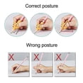 thumbnail image 5 of 3 Pcs Ergonomic Training Pencil Holder Pencil Grips Children Writing Correction, 5 of 5