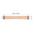 thumbnail image 1 of Rolling Pin, Wood Adjustable Thickness Rolling Pin Flour Stick Dough Rollers Handle with Scale for Kitchen Bakery, 1 of 8