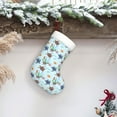thumbnail image 6 of Balery Turtle Pattern Christmas Stockings with Initials, 18" Large Knit Christmas Stocking,Xmas Stocking for Kids, Holiday and Family Stocking, 6 of 7