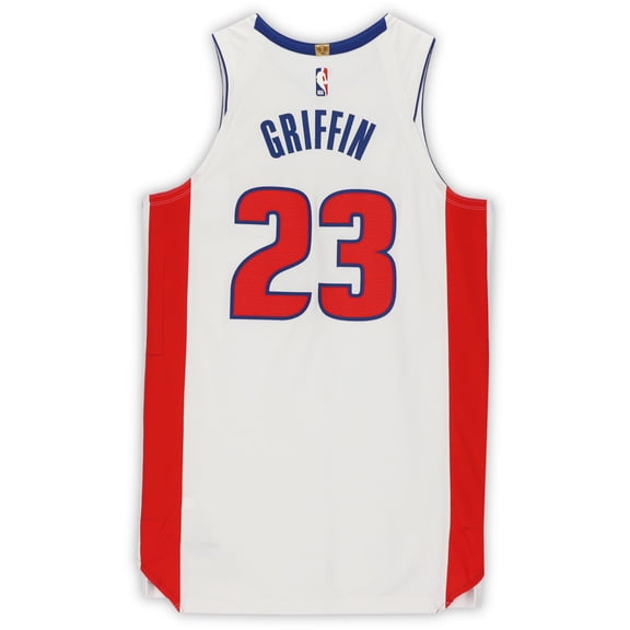 Blake Griffin Detroit Pistons Player-Issued #23 White Jersey from the 2019-20 NBA Season - Size 50 6 - Fanatics Authentic Certified