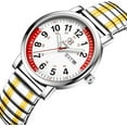 thumbnail image 2 of Blekon Original Nurse Watch - Multiple Color Stretch Bands, Easy Read Dial and Pulsometer, Second Hand, Water Resistant Watch, 2 of 4