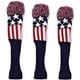 thumbnail image 2 of Un juego de funda protectora 135 tejida con estrella americana (negra), 2 of 6