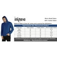 thumbnail image 6 of Inkmeso Solid Winter Hooded Sweatshirt For Mens Long Sleeve Drawstring Pullover Hoodie, 6 of 7