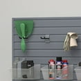 thumbnail image 2 of RST Brands Flow Wall 13 PC Plastic Slatwall Bin Ladder Hook Storage Set - Silver, 2 of 7