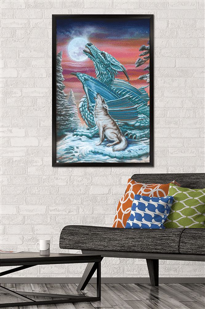 Ed Beard Jr - Moonsong Wall Poster, 22.375" x 34", Framed