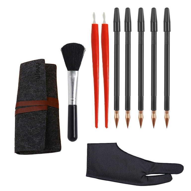  SUSHUN 5Pcs Painting Drawing Scratch Arts Set Stick Scraper Pen  Tools Creative DIY Necessaries Products New : Home & Kitchen