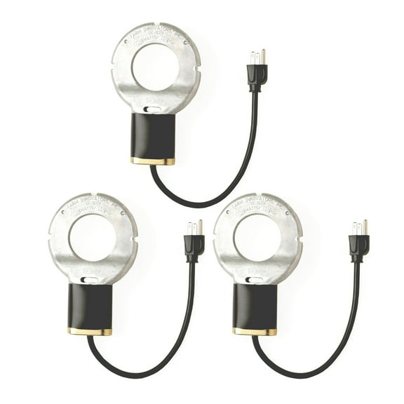 Farm Innovators 150 Watt Cast Aluminum Heated Bird Bath DeIcer (3 Pack)