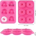 thumbnail image 1 of 6 moldes para donas antiadherentes moldes de silicona para postres herramientas antiadherentes para hornear 2 piezas (q), 1 of 2