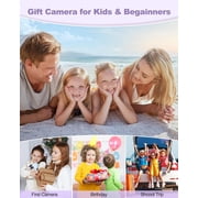 Digital Camera, FHD 1080P Camera, Digital Point and Shoot Camera with 16X Zoom Anti Shake, Compact Small Camera for Boys Girls Kids