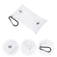 thumbnail image 3 of Clear Coin Purse Portable Travel Lipstick Keys Storage Bag Earphones Storage Container, 3 of 9