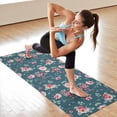thumbnail image 6 of Pioneer Flower Floral Print Pattern Hot Yoga Mat Towel Non Slip for Hot Yoga - Quick-Drying Yoga Mat Cover with 4 Corner Pockets with Travel Bag - Hot Yoga Towel Non Slip 70"x26", 6 of 6