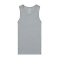 thumbnail image 5 of Buyless Fashion Boys Scoop Neck Tagless Undershirts Soft Cotton Tank Top  (12 Pack)  6-7, 5 of 7
