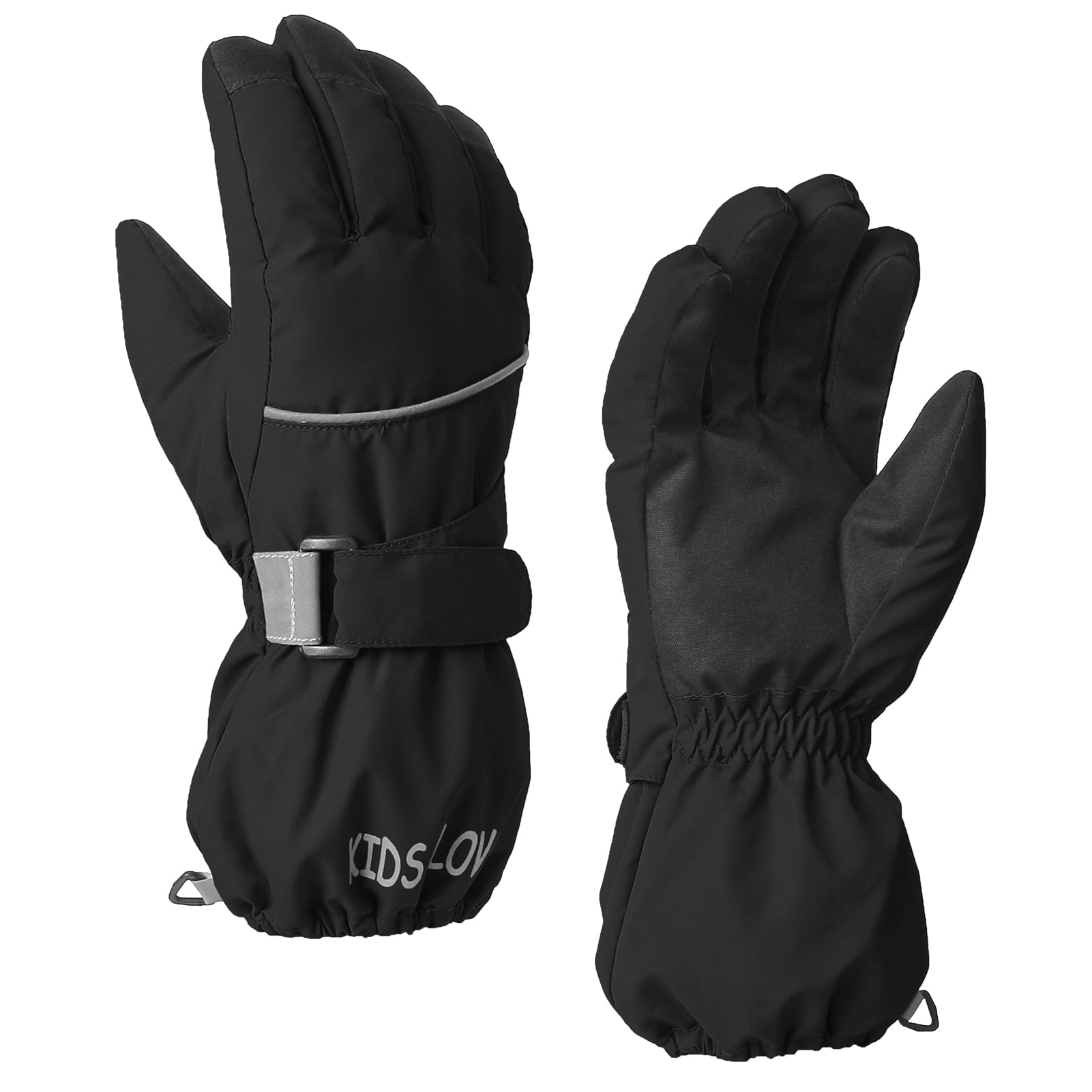 Details about   Kids Boy And Girl Skiing Warmer Gloves Waterproof Outdoors Full Fingered Mittens 