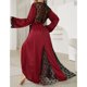 thumbnail image 5 of Batas de moda para mujer, cómodas, de color, con cinturón de malla, pijamas para mujer, camisón, ropa para el hogar, pijamas para mujer, 5 of 9