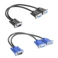 thumbnail image 4 of Cable Divisor VGA 1 Computadora A 2 Monitores Duales () Azul, 4 of 5