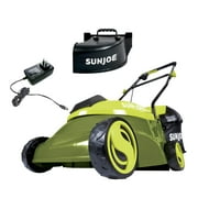 Restored Sun Joe MJ401C-XR Cordless Lawn Mower 14 inch 28V 5 Ah Brushless Motor (Refurbished)