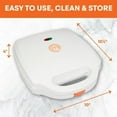 thumbnail image 2 of MasterChef Mini Pie and Quiche Maker- Pie Baker Cooks 6 Small Pies and Quiches in Minutes- Non-stick Cooker w Dough Cutting Circle for Easy Dough Measurement, 2 of 5