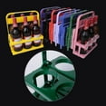 thumbnail image 6 of Drink Carrier For Delivery, Collapsible Drink Carrier With Handle, Foldable Drinks Caddy With Tray, For Outdoor Gatherings, Picnics, Camping Trips, And Home(Dark Purple), 6 of 8