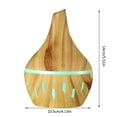 thumbnail image 2 of Humidifiers For Large Room 5V Wood Grain Household Humidifier Colorful Aromatherapy Machine USB Humidifier Vehicle Mounted Atomizer Humidifying Stick 50% 0ff Clearance!, 2 of 5