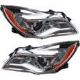 thumbnail image 1 of FETCOI FETCOI For 2014 2015 2016 2017Buick Regal Halogen w/LED DRL Headlights Assembly, Passenger and Driver Side Headlamp Left&Right Front Headlights (LH+RH), 1 of 9