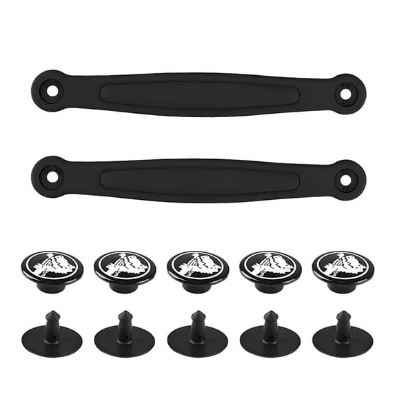 TELOLY 1 Pair Heel Straps with Rivets Replacement Part for Clogs Sandals, Men and Women Beach Shoe Accessories