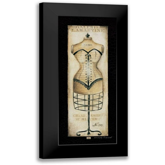 Poloson, Kimberly 8x14 Black Modern Framed Museum Art Print Titled - Galerie La Martiene No. 345