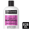 thumbnail image 1 of Tresemme Clean & Natural Conditioner for moisturized hair + Pro Nutrients 828 ml, 1 of 1