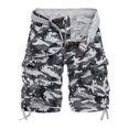 thumbnail image 1 of Pantalón Corto Holgado Con Diseño De Camuflaje Para Hombre, 1 of 2
