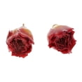 thumbnail image 2 of Tastenkappen de fabricación de joyas cuelgan de resina flor DIY pendientes para pendientes perfecl Encantos de flores secas de resina, 2 of 8