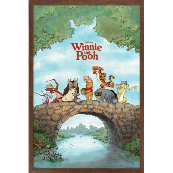 Disney Winnie The Pooh: MoVie - One Sheet Wall Poster, 14.725" x 22.375", Framed