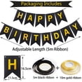 thumbnail image 2 of 19 Pcs Balloon Birthday Set, Happy Birthday Bunting Banner with Confetti Balloons for Birthday Party Decorations, Kids Adults Birthdays, Indoor Outdoor Celebrations, 2 of 4