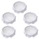 thumbnail image 4 of Car Polishing Waxing Bonnets Pads 5Pcs For Car Maintenance Or Home Cleaning 9-10 Inch Durable Reusable, 4 of 4