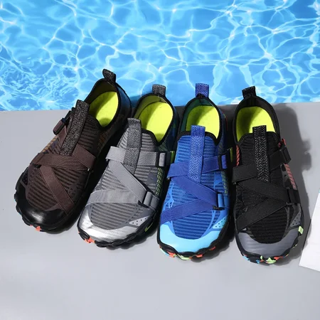 

2021 Summer Aqua Shoes men Quick Dry Upstream Water Shoes breathble New Fashion Outdoor River Sea Swimming Beach Man Sneakers