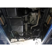 Flowmaster 818144 Outlaw Cat-Back Exhaust System Stainless Dual Exit Black Tips