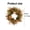 17.72Inch, variant on Artificial Black Fall Leaf Front Door Wreath, Rustic Autumn Foliage Twig Wreath, Harvest Thanksgiving Halloween Farm Window Wall Hanging Decor(30cm)