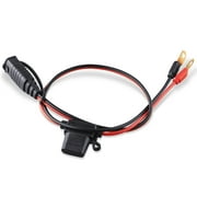 SafeAMP Wire Harness compatible with NOCO(R) GC002 X-Connect, M6 (1/4in) Eyelet Terminal Connector