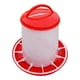 thumbnail image 4 of Comedero para pollos y aves de corral, fácil de limpiar, práctico cubo de alimentación, dispensador de comida para pájaros, , granja al aire 6 kilos, 4 of 10