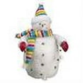 thumbnail image 2 of Allstate 15" White and Red Chubby Snowman with Ornaments Strand Christmas Tabletop Figurine, 2 of 2